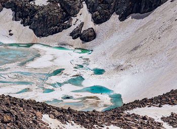 Baisse de druos, randonnées lac de terre rouge, isola 2000, vue de la vallée côté italien.