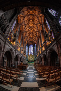 Interior of cathedral