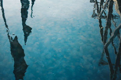 Full frame shot of swimming pool