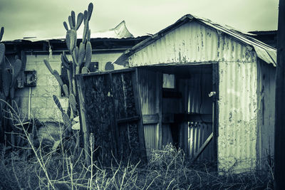 Old house against sky