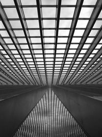 Low angle view of ceiling in building