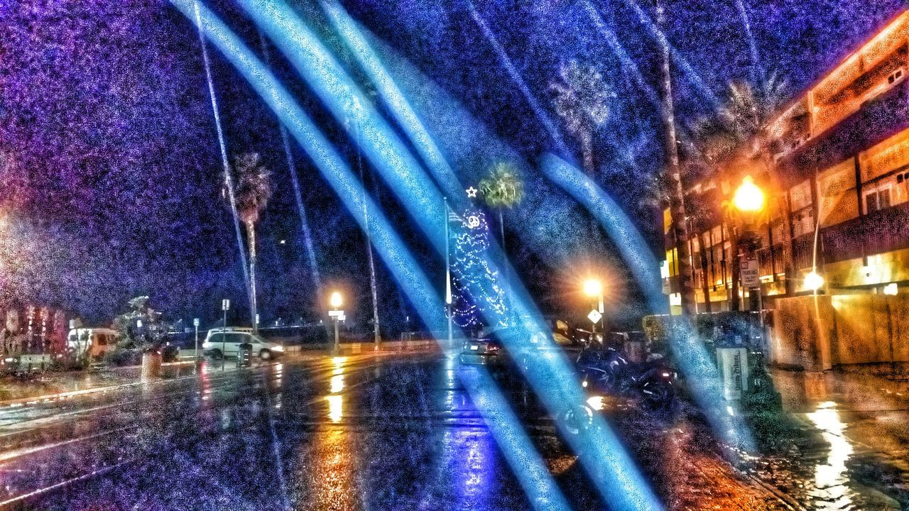 Weather night shot