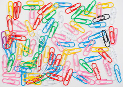 Close-up of multi colored fabric