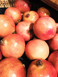 Full frame shot of fruits for sale at market stall