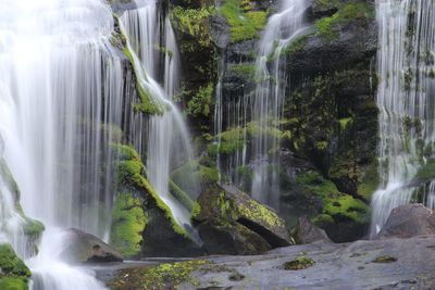 View of waterfall