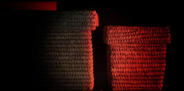 Close-up of red fabric