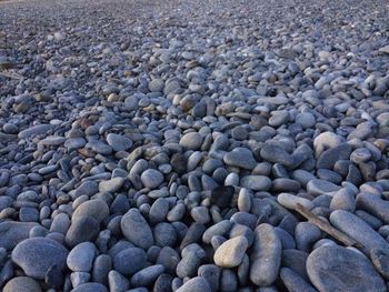 Full frame shot of pebbles