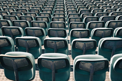 Full frame shot of empty theater