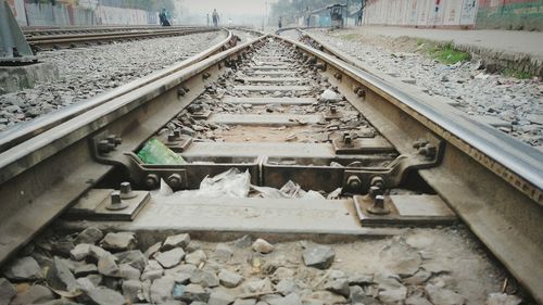 Railroad tracks
