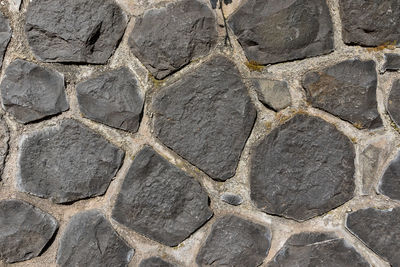 Full frame shot of stone wall