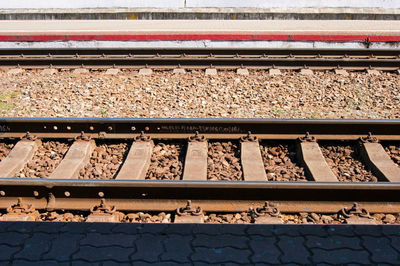 View of railroad tracks