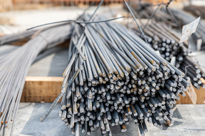 Close-up of bamboos