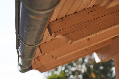 Low angle view of roof