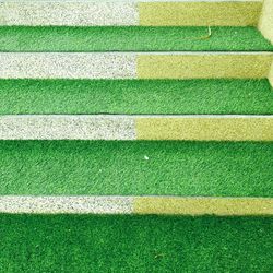 Full frame shot of soccer field