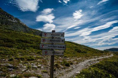 The peer gynt trail at smuksjøseter fjellstue, høvringen