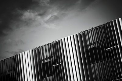 Low angle view of building against sky