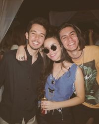 smiling