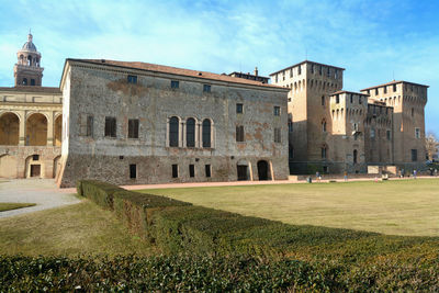 View of historic building against sky