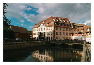 Buildings in water