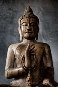 Close-up of buddha statue