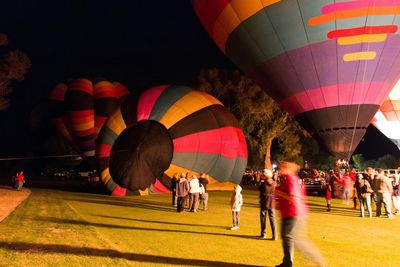 People in shopping mall