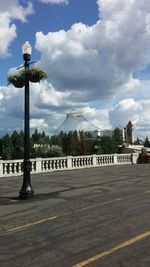 View of monument against cloudy sky