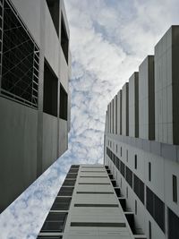 Low angle view of buildings against sky