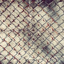 Full frame shot of chainlink fence