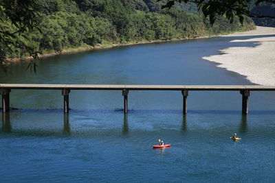 Scenic view of lake