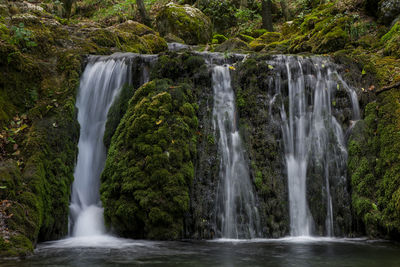 View of waterfall