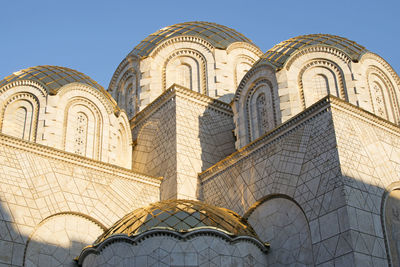 Low angle view of cathedral