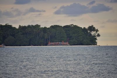 Island on the sumatra