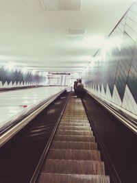 Woman in subway