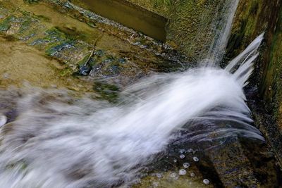 View of waterfall