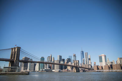 View of city at waterfront