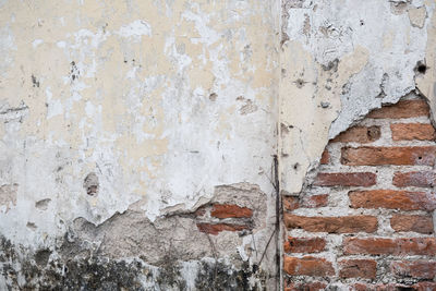 Full frame shot of weathered wall