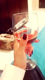 Close-up of woman in water