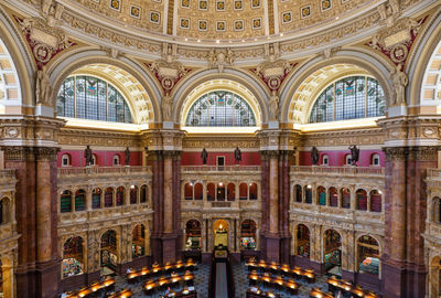 Low angle view of historical building