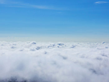 Scenic view of cloudscape against sky