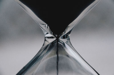 Close-up of hourglass