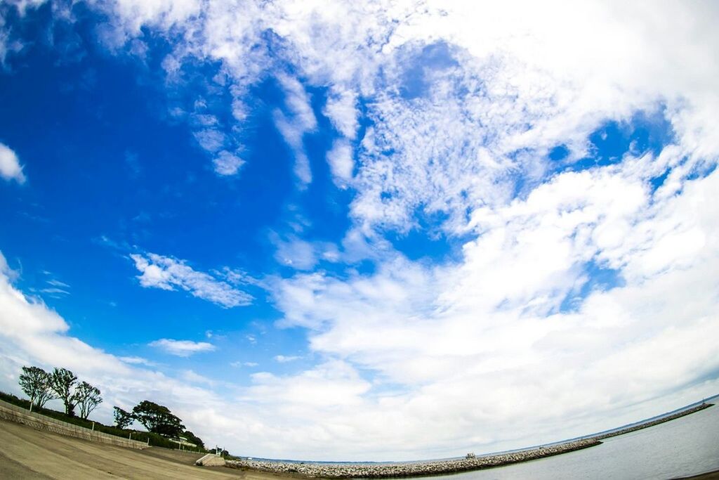 LOW ANGLE VIEW OF BLUE SKY