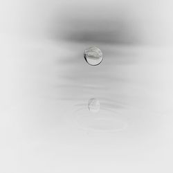 Close-up of bubbles in water