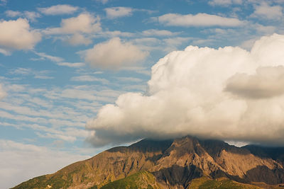 Clouds in the mountain, japan