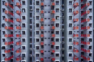 Full frame shot of residential building