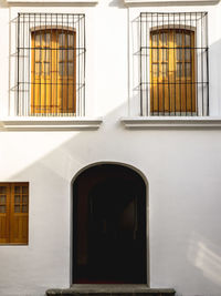 Window of building