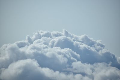 Low angle view of clouds in sky