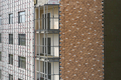 Low angle view of modern building