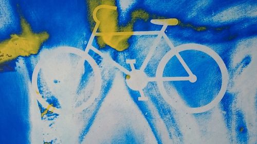 Close-up of blue background