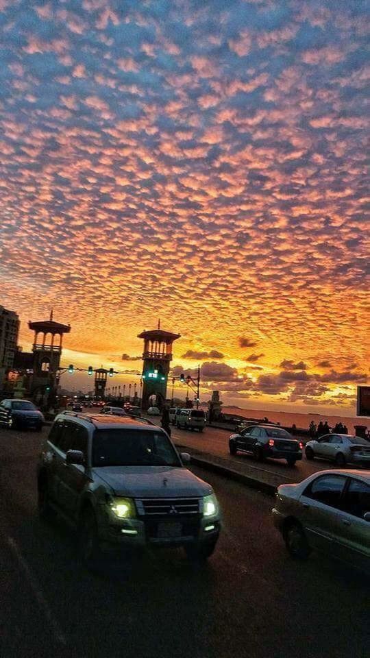 car, transportation, sunset, mode of transport, land vehicle, no people, road, sky, cloud - sky, city, outdoors, day