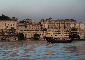 Buildings at waterfront